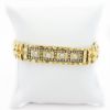 Picture of 14k Yellow Gold Diamond Nugget Bracelet