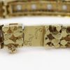 Picture of 14k Yellow Gold Diamond Nugget Bracelet