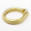 Picture of 18k Yellow Gold Brilliant Solitaire Diamond Ring