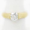 Picture of 18k Yellow Gold Brilliant Solitaire Diamond Ring