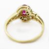 Picture of 14k Yellow Gold Ruby & Diamond Ring
