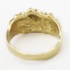 Picture of 14k Yellow Gold Diamond Nugget Ring