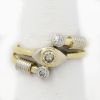 Picture of 14k Two Tone Gold Diamond Ring