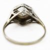 Picture of Vintage 14k White Gold Old European Cut Diamond Ring
