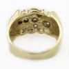 Picture of 14k Yellow Gold Diamond Nugget Ring