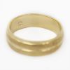Picture of 14k Yellow Gold Brushed Ring Band