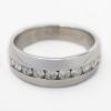Picture of 14k White Gold Diamond Band