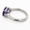 Picture of 14k White Gold Tanzanite & Diamond Ring