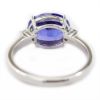 Picture of 14k White Gold Tanzanite & Diamond Ring