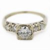 Picture of Vintage 14k White Gold Diamond Ring