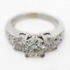 Picture of 14 White Gold Brilliant Diamond Ring