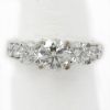 Picture of 14 White Gold Brilliant Diamond Ring