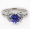 Picture of 18k White Gold Tanzanite & Diamond Ring