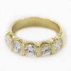 Picture of 14k Yellow Gold Diamond Band