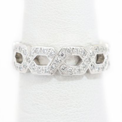 Picture of 18k White Gold Diamond Band
