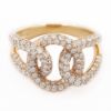 Picture of 18k Rose Gold Diamond Ring