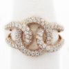 Picture of 18k Rose Gold Diamond Ring