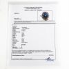 Picture of 14k Yellow Gold Oval Zircon & Diamond Halo Ring
