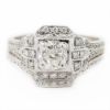 Picture of 14k White Gold Diamond Bridal Set