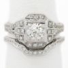 Picture of 14k White Gold Diamond Bridal Set
