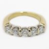 Picture of 14k Yellow Gold Brilliant Diamond Band