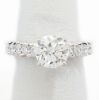Picture of 14k White Gold Brilliant Diamond Ring