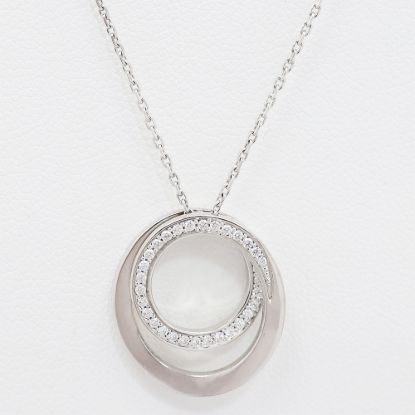 Picture of 18k White Gold Diamond Pendant