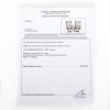 Picture of 14k White Gold Diamond Half Hoop Earrings