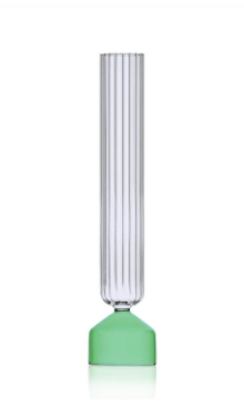 Picture of New Tall Vase, Green/Optic Clear