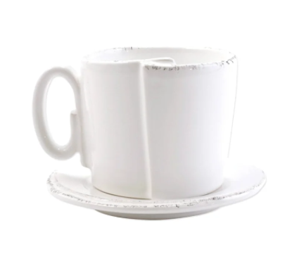 Picture of New White Cup & Saucer
