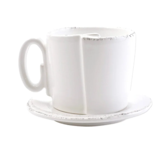 Picture of New White Cup & Saucer