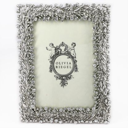 Picture of Olivia Riegel 5x7" Silver and Crystal 'Everleigh' Frame
