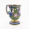 Picture of Antique Russian Gilt Sterling Silver & Cloisonné Enamel Vodka Cup