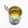 Picture of Antique Russian Gilt Sterling Silver & Cloisonné Enamel Vodka Cup