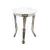 Picture of Vintage Sterling Silver Miniature Occasional Table with Decorative Legs