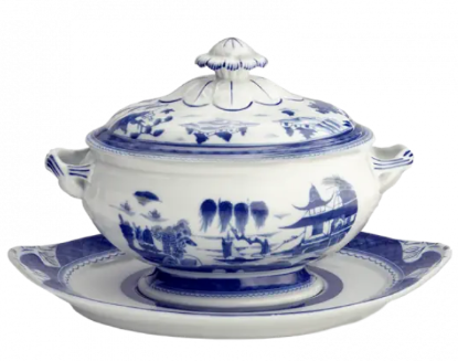 Picture of New Oval Tureen & Stand