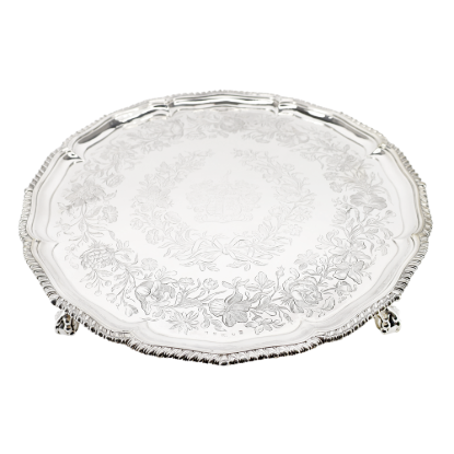 Picture of Georgian Silver Large Salver
