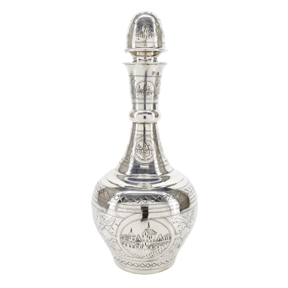 Picture of Imperial Russian Silver Vodka Decanter