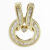 Picture of 14k Yellow Gold Diamond Pendant