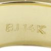 Picture of 14k Two Tone Gold Men's Ring Band