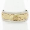 Picture of 18k Two Tone Gold Band