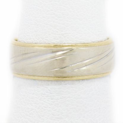 Picture of 14k Two Tone Gold Band