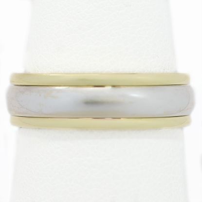 Picture of 14k Two Tone Gold Band