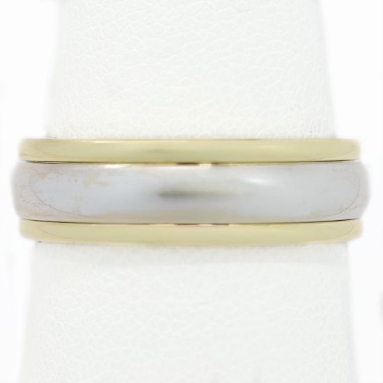 Picture of 14k Two Tone Gold Band