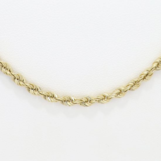 Picture of 14k Yellow Gold Rope Link Chain