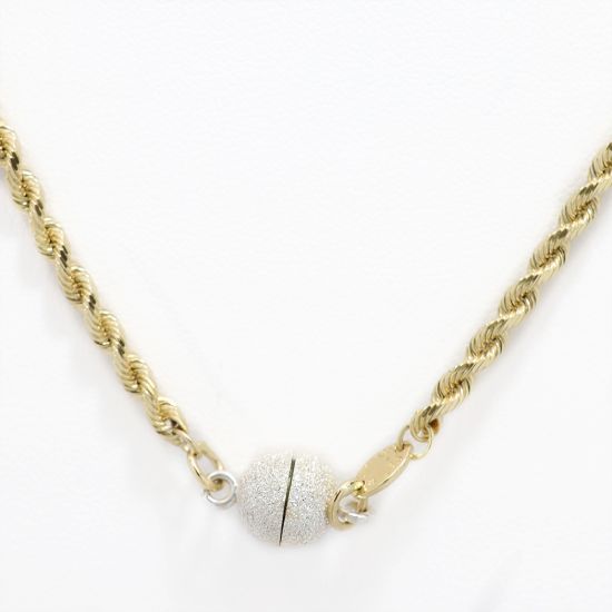 Picture of 14k Yellow Gold Rope Chain