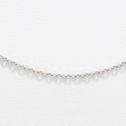 Picture of 14k White Gold Thin Necklace