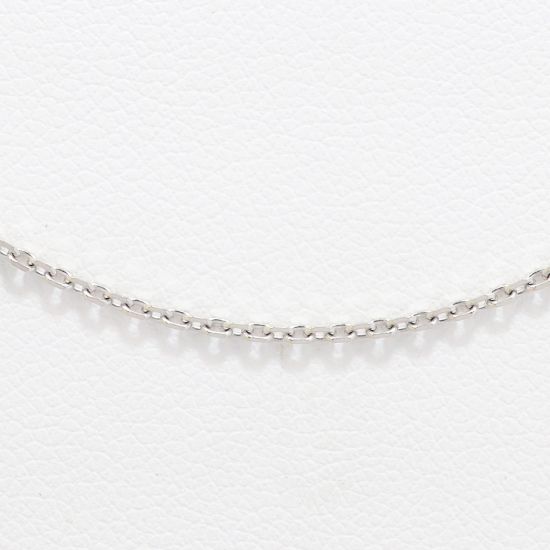 Picture of 14k White Gold Thin Necklace