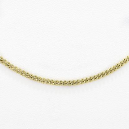 Picture of 18k Yellow Gold Thin Curb Link Chain