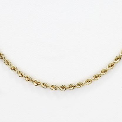 Picture of 14k Yellow Gold Rope Link Chain